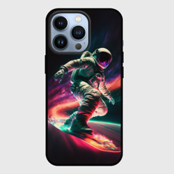 Чехол для iPhone 13 Pro Cosmonaut space surfing