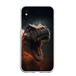 Чехол для iPhone XS Max матовый The big dinosaur