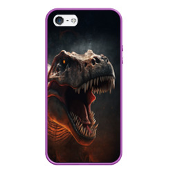 Чехол для iPhone 5/5S матовый The big dinosaur