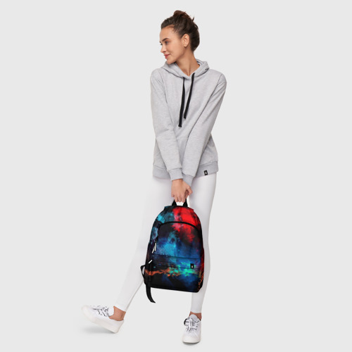 Рюкзак 3D с принтом Цветовая палитра, фото #6