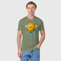 Мужская футболка хлопок Пучеглазая рыба - фото 2