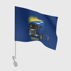 Флаг для автомобиля Scania truck