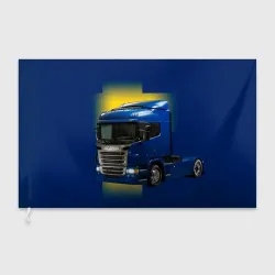 Флаг 3D Scania truck