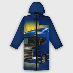 Мужской дождевик 3D Scania truck