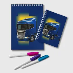 Блокнот Scania truck