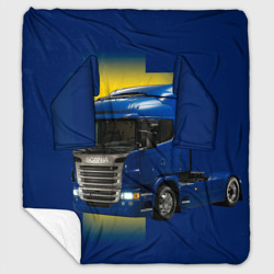 Плед с рукавами Scania truck