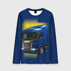 Мужской лонгслив 3D Scania truck