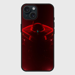 Чехол силиконовый для Apple iPhone 15 матовый Cypher Valorant