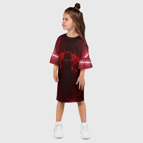 Детское платье 3D Cypher Valorant, цвет 3D печать - фото 3