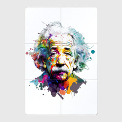 Магнитный плакат 2Х3 Альберт Эйнштейн в ярких цветах