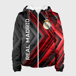 Женская куртка 3D Real Madrid art