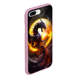 Чехол для iPhone 7Plus/8 Plus матовый Звездный дракон - фото 2