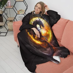 Плед с рукавами Звездный дракон - фото 2