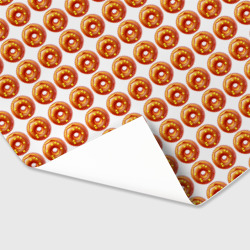 Бумага для упаковки 3D Пончики паттерн - фото 2