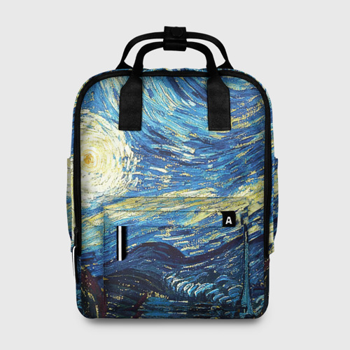 Женский рюкзак 3D Van Gogh - The starry night