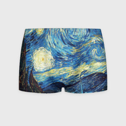 Мужские трусы 3D Van Gogh - The starry night