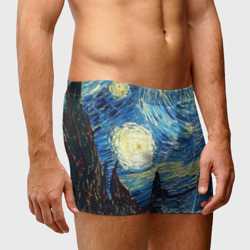 Мужские трусы 3D Van Gogh - The starry night - фото 2