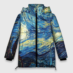 Женская зимняя куртка Oversize Van Gogh - The starry night