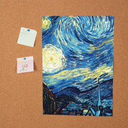 Постер Van Gogh - The starry night - фото 2