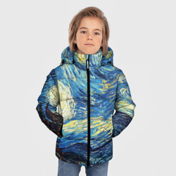 Зимняя куртка для мальчиков 3D Van Gogh - The starry night - фото 2