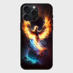 Чехол силиконовый для Apple iPhone 15 Pro Мax матовый Дикий Феникс