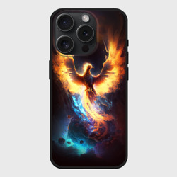 Чехол силиконовый для Apple iPhone 15 Pro матовый Дикий Феникс
