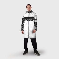 Мужской дождевик 3D Ateez black and white - фото 2