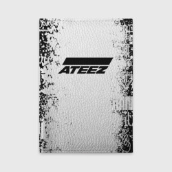 Обложка для автодокументов Ateez black and white