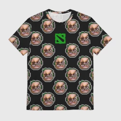 Мужская футболка 3D Пудж из Дота 2