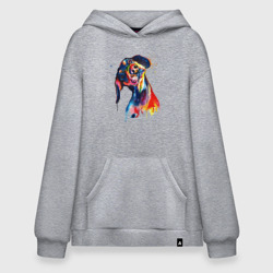 Худи SuperOversize хлопок Отличный друг и охотник