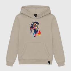 Мужская толстовка хлопок Отличный друг и охотник