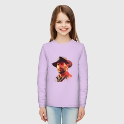 Детский лонгслив хлопок Картина Артур Морган - фото 2