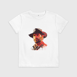 Детская футболка хлопок Картина Артур Морган