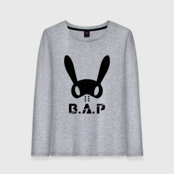 Женский лонгслив хлопок B.A.P big logo