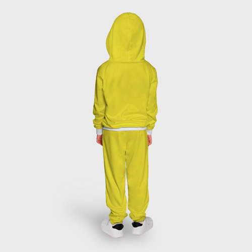 Детский костюм с толстовкой 3D BTS butter, цвет белый - фото 4