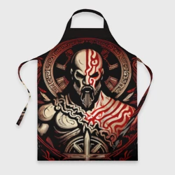 Фартук 3D Кратос кельтский