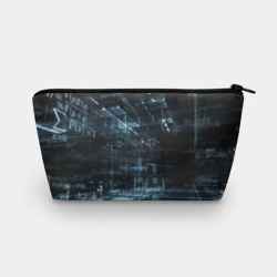 Косметичка 3D Формулы летают в темном пространстве