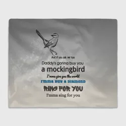 Плед 3D Mockingbird