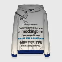 Женская толстовка 3D Mockingbird