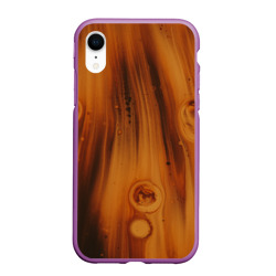 Абстрактная огненно-деревянная броня – Чехол для iPhone XR матовый с принтом купить