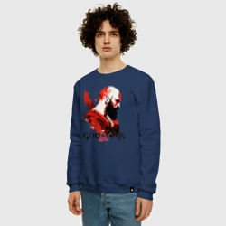 Мужской свитшот хлопок Кратос, арт - фото 2