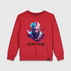 Детский свитшот хлопок God of War, Kratos