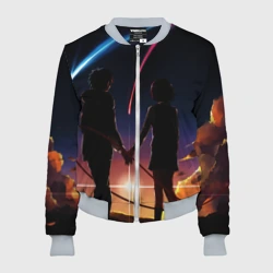 Женский бомбер 3D Мицуха Миямидзу