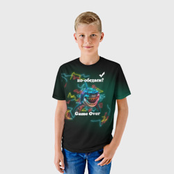 Детская футболка 3D Акула Пообедаем - фото 2