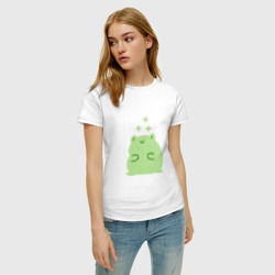 Женская футболка хлопок Лягушка Kawaii - фото 2