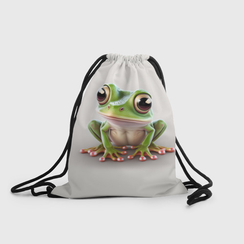 Рюкзак-мешок 3D Симпатичная лягушка