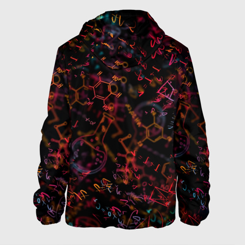 Мужская куртка 3D Цифры и формулы, цвет 3D печать - фото 2