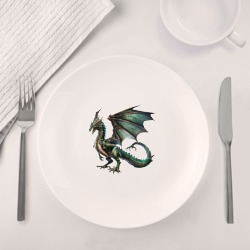 Набор: тарелка + кружка Хищный дракон - фото 2