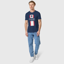 Мужская футболка хлопок Килиан Мбаппе форма PSG 22-23 домашняя - фото 2