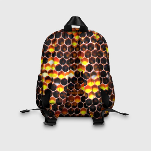 Детский рюкзак 3D Медовые пчелиные соты - фото 4